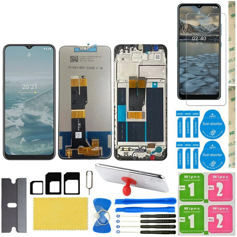 For Nokia G10 TA-1334 1351 G20 TA-1336 G20 LCD Display Touch Screen Digitizer - Image 1 of 4