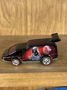 Hot Wheels Star Wars Spoiler Sport Darth Vader Pop Culture Real Riders - Picture 1 of 2