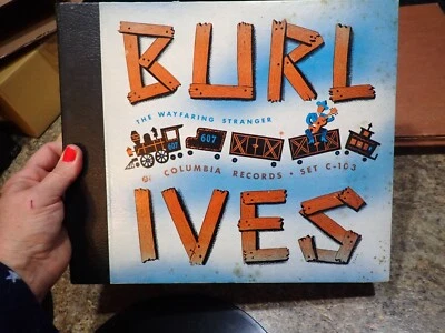 BURL IVES The Wayfaring Stranger 3 records from set plus one other Burl Ives - Image 1 of 4