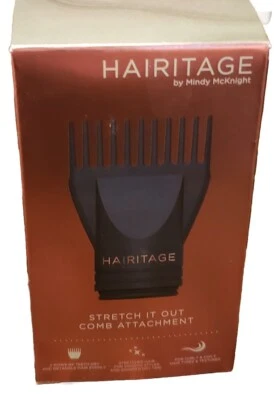 Accesorio de peine elástico Hairitage de Mindy McKnight cabello rizado grueso nuevo en caja Foto 1 de 4