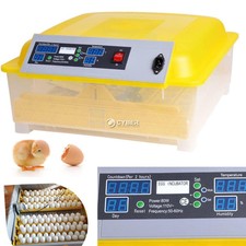 Led Digital 48 Egg Incubator Auto Turner Chicken Hatcher Temperature Control