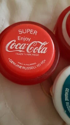 COCA-COLA & FANTA YO-YOS ROJO RUSSELL DE COLECCIÓN Foto 1 de 4