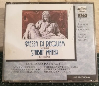 Verdi: Messa Di Requiem (Karajan) / Rossini: Stabat Mater (Giulini) (Melodram).. - Image 1 of 3