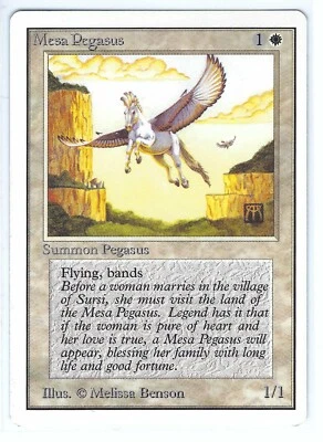 Mesa Pegasus Unlimited Common – MTG Magic the Gathering Card - Image 1 of 2