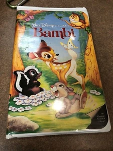 Bambi (VHS) Walt Disney's Classic ~ Black Diamond Classic Edition - Imagen 1 de 3