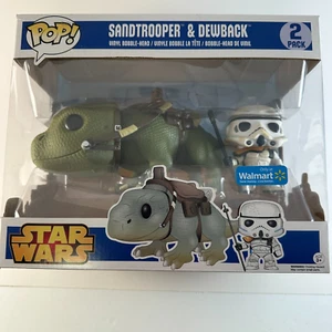 Funko Pop! Star Wars Sandtrooper & Dewback Walmart paquete de 2 exclusivo  - Imagen 1 de 9