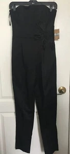 NWT MSRP $ 149 RACHEL ROY Women’s Jumpsuit Color Black Size 0 - Picture 1 of 12