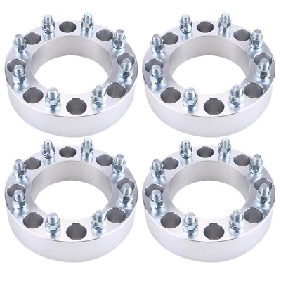 4PACK 2.0" HUBCENTRIC WHEEL SPACERS 8X170 14X2 STUDS FOR 1999-2002 F250 F350 - Image 1 of 4