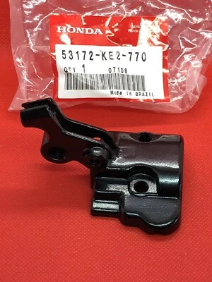 85-91 CG125 Brazil New Genuine HONDA Clutch Lever Holder Bracket 53172-KE2-770 - Image 1 of 4