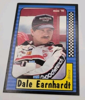 1991 Maxx Race Cards #3 Dale Earnhardt 1990 WINSTON CUP CHAMP - Image 1 of 2