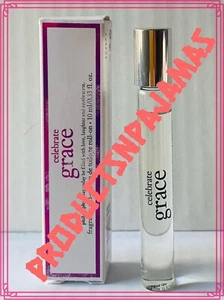 Philosophy CELEBRATE GRACE Eau de Toilette R0LL-ON 0.33oz/10ml BOXED**RARE - Picture 1 of 3