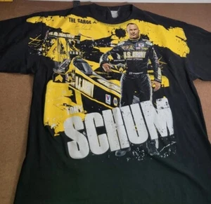 Nascar T Shirt The Sarge Tony Schum Army Big Print KEYA Made In USA - Picture 1 of 12