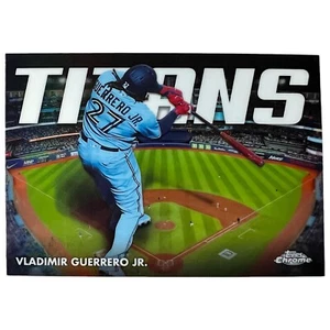 Tarjeta MLB Vladimir Guerrero Jr. 2023 Topps Chrome Update #CT-16 Titans Insert - Imagen 1 de 2