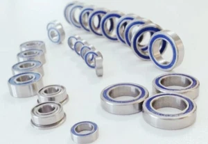 FoRally Juego de rodamientos de bolas para Sworkz S350 BK1 Buggy / 20 rodamientos de bolas, ¡azul! - Imagen 1 de 1