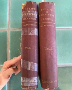 The Life of Stratford Canning vols I, II by S. Lane-Poole 1888 Longmans &... HC - Picture 1 of 19