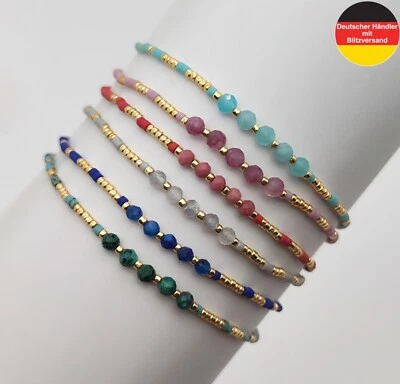 Armkettchen Armkette Armband Modeschmuck Perlen Geschenk Schmuck für Damen - Bild 1 von 4