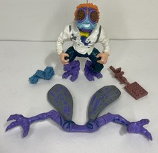 Vintage 1989 TMNT Teenage Mutant Ninja Turtles BAXTER STOCKMAN Figure Complete