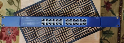 NETGEAR JGS524 V2 ProSafe 24-Ports External Switch. Include Rack Ears - Image 1 of 4