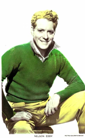 Nelson Eddy Original Picturegoer Postcard No. 5602 Cover