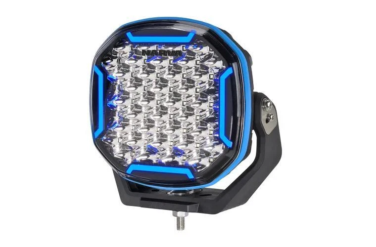 Narva 9" EX2-R Driving Lamp with RGB Position Lights - Part No. 72183 - Image 1 of 1