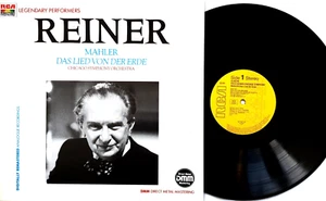 Legendary Performers: REINER-Mahler: Das Lied von der Erde Vinyl LP RCA Germany - Picture 1 of 3