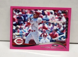RAMON SANTIAGO 2014 Topps Update PINK ~ #'d /50 ~ REDS - Picture 1 of 2