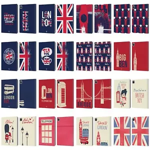 HEAD CASE DESIGNS LONDON BEST LEATHER BOOK WALLET CASE COVER FOR APPLE iPAD - Picture 1 of 22