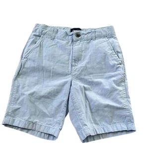 Children’s Place Light Blue Boys Flat Front Khaki Shorts Size 8 (Small) - Picture 1 of 6