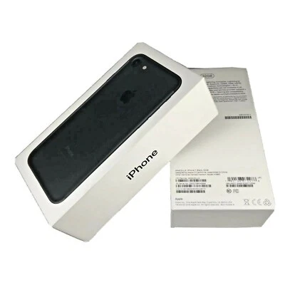 Apple iPhone 7 Negro 32GB - CAJA Original Sin Teléfono ni Accesorios ¡Solo Caja VACÍA! Foto 1 de 4
