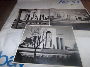 Lot 3 Vintage Centennial Hall Fair Park photographs steel and masonry Dallas - Picture 1 of 9