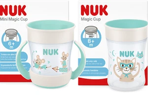 NUK Magic Cup & Mini Magic Cup Trinklernbecher Duo-Set auslaufsicher 360° - Bild 1 von 3