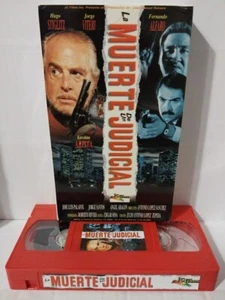 La Muerte de Un Judicial Hugo Stiglitz Jorge Viteri Karolina Arista VHS Spanish - Picture 1 of 5