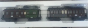 LILIPUIT 812 Set 2 carri passeggeri a carrelli della KPEV scala 1/87 - Foto 1 di 3