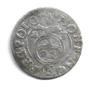 Moneda de 3 polker de plata Polonia Segismundo III c1600s (b862-27) - Imagen 1 de 2