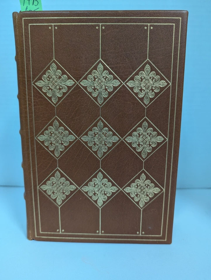 Twain Huckleberry Finn Franklin Library Leather  100 Greatest 1975 w/ Notes - Image 1 of 4