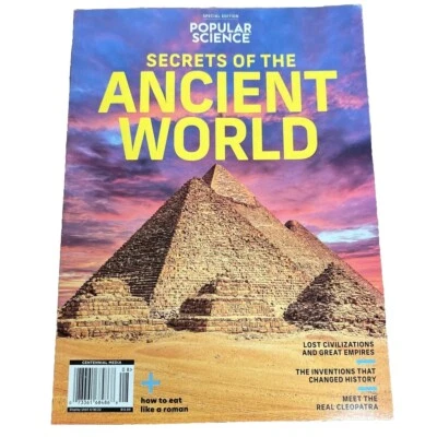 Ancient World Magazine Popular Science 2022 NEW History Science Inventions - Image 1 of 3