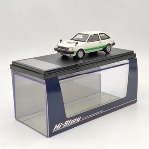 Hi-Story 1/43 1982 Mitsubishi Mirage II 1400 Turbo White HS302WH Resin Model - Picture 1 of 6