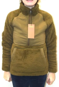 Jersey polar de media cremallera caqui colectivo para damas novias.   PRFV - Imagen 1 de 8