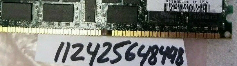  1GB 2RX4 DDR1 PC  DDR PC2100R DDR1-266 2100  184PIN DUAL RANK 64X4 ECC REGISTER - Image 1 of 1