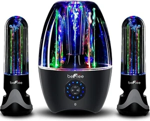 Befree Sound BFS-33X 2.1 Kanal Wireless LED Tanzen Wasser Bluetooth Lautsprecher - Bild 1 von 6