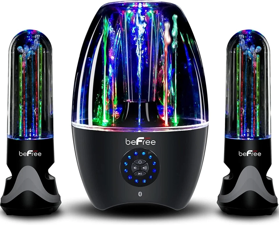 Altavoz Bluetooth Befree Sound BFS-33X 2.1 Canales Inalámbrico LED Baile Agua Foto 1 de 4