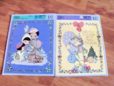 Precious Moments Golden Frame Tray Puzzle 12pc Ages 3-7 Set of Two 1992 - Image 1 of 3