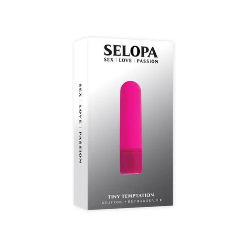 Vibrador Bala Silicona Recargable Selopa Tiny Temptation Rosa Foto 1 de 1