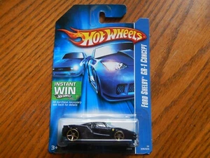 Hot Wheels Error Card Enzo Ferrari Black in a Ford Shelby GR-1 Concept Card 1:64 - Picture 1 of 9