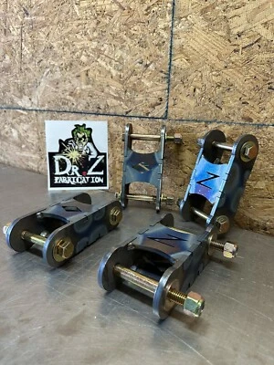 Grilletes de elevación 86-95 Suzuki Samurai 1” - HD 1/4” acero - ¡Envío gratuito! Dr.Z Fab Foto 1 de 4