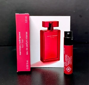 Narciso Rodriguez FOR HER EDP INTENSE Spray LUX sample Vial | NEW 0.6 ml - Picture 1 of 5