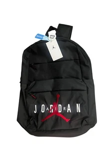 Nike Air Jordan Jumpman Pivot Backpack Black Red Sz Large Unisex Bag 9A0408 KK2 - Picture 1 of 6