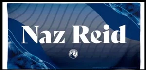Minnesota Timberwolves Naz Reid Beach Towel 30" x 60" WinCraft NWT SGA New - Picture 1 of 3