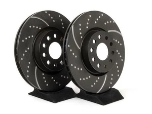 Dischi Freno Posteriori BAFFATI/FORATI EBC 232 per AUDI TT (8N) - Imagen 1 de 1