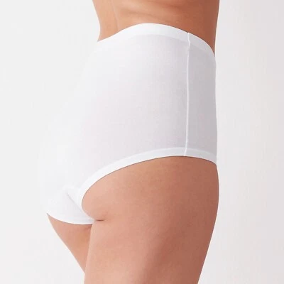 SLIP DONNA COTONELLA MAXI CULOTTE - VITA ALTA - OFFERTA 8 PEZZI - COTONE - GD107 - Immagine 1 di 4